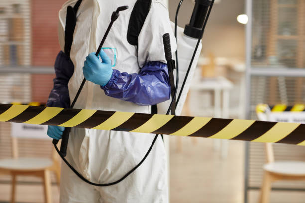 Professional Blood Cleanup technician working in Alma, NE
